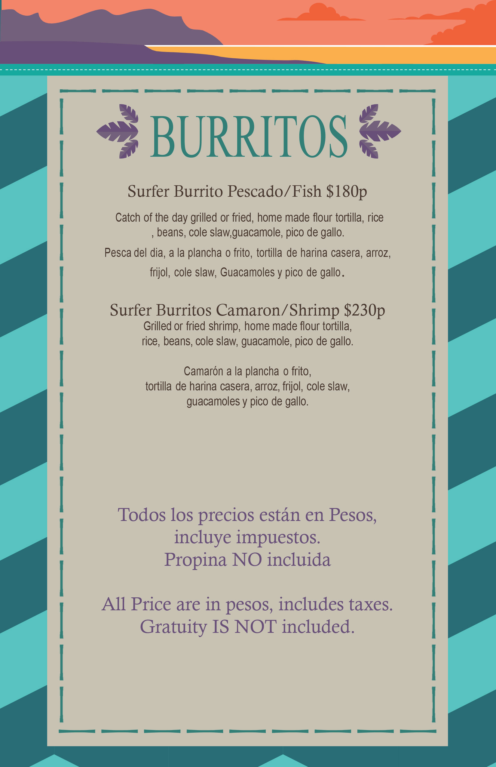 menu burritos barracuda cerritos